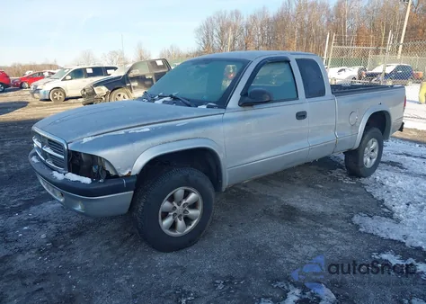 2004 Dodge Dakota Sport из США, поврежденный, VIN 1D7HG32K14S660403